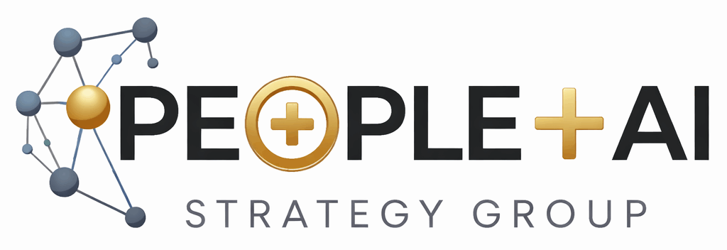 People Plus AI Strategy Group company logo.